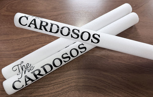 Personalized LED Glow Sticks - Custom Names for Weddings & Events
